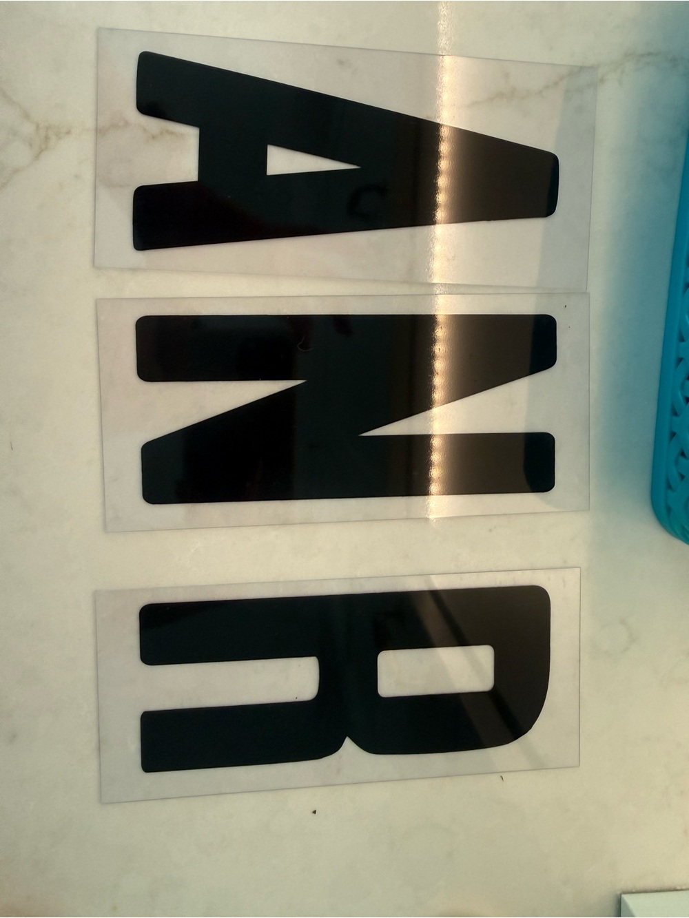 Letter Board Panel Lettering - Picture 4 of 7
